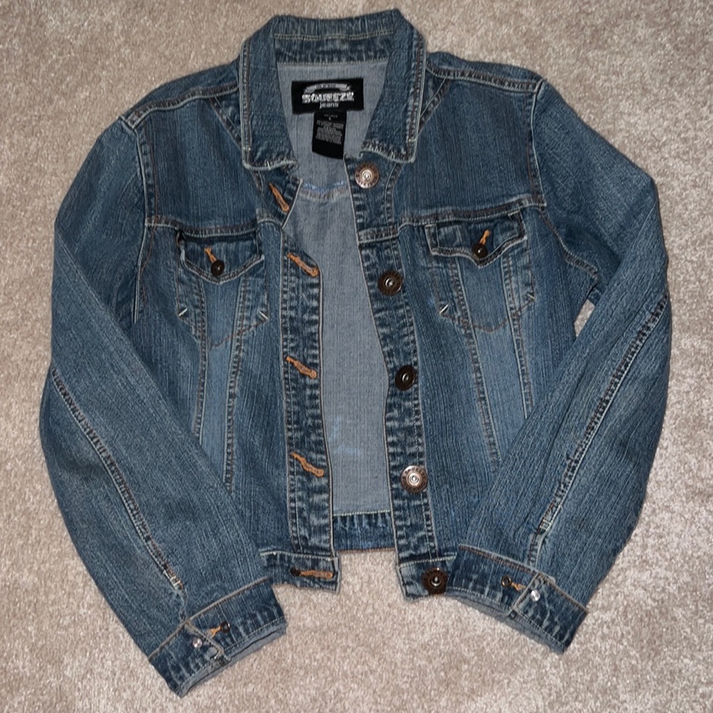 Jean Jacket, fits like a women’s small